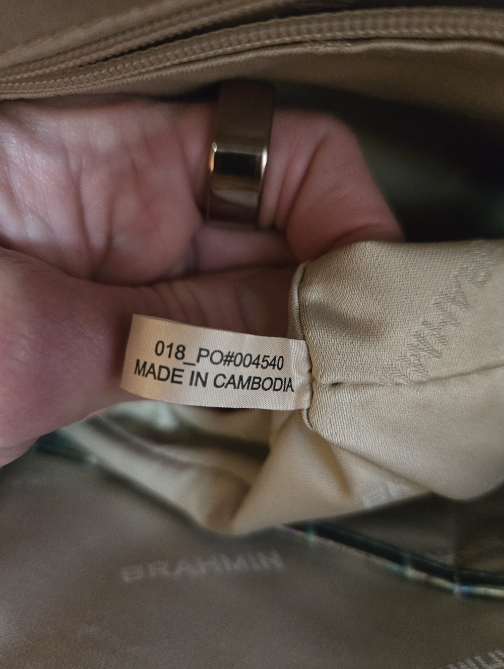 Brahmin Large Duxbury Satchel - Picture 8 of 8